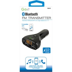 Goxt Black FM Transmitter For All Mobile Devices