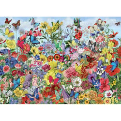 Cobble Hill Butterfly Garden Jigsaw Puzzle 1000 pc