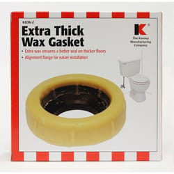 Keeney Jumbo Wax Gasket with Sleeve Yellow