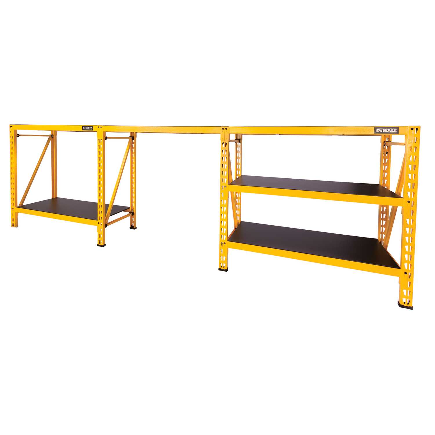 DeWalt 48 in. H x 50 in. W x 18 in. D Yellow Steel Shelf Rack Ace