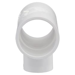 Charlotte Pipe Schedule 40 1-1/2 in. Slip X 1-1/2 in. D Slip PVC Reducing Tee 1 pk
