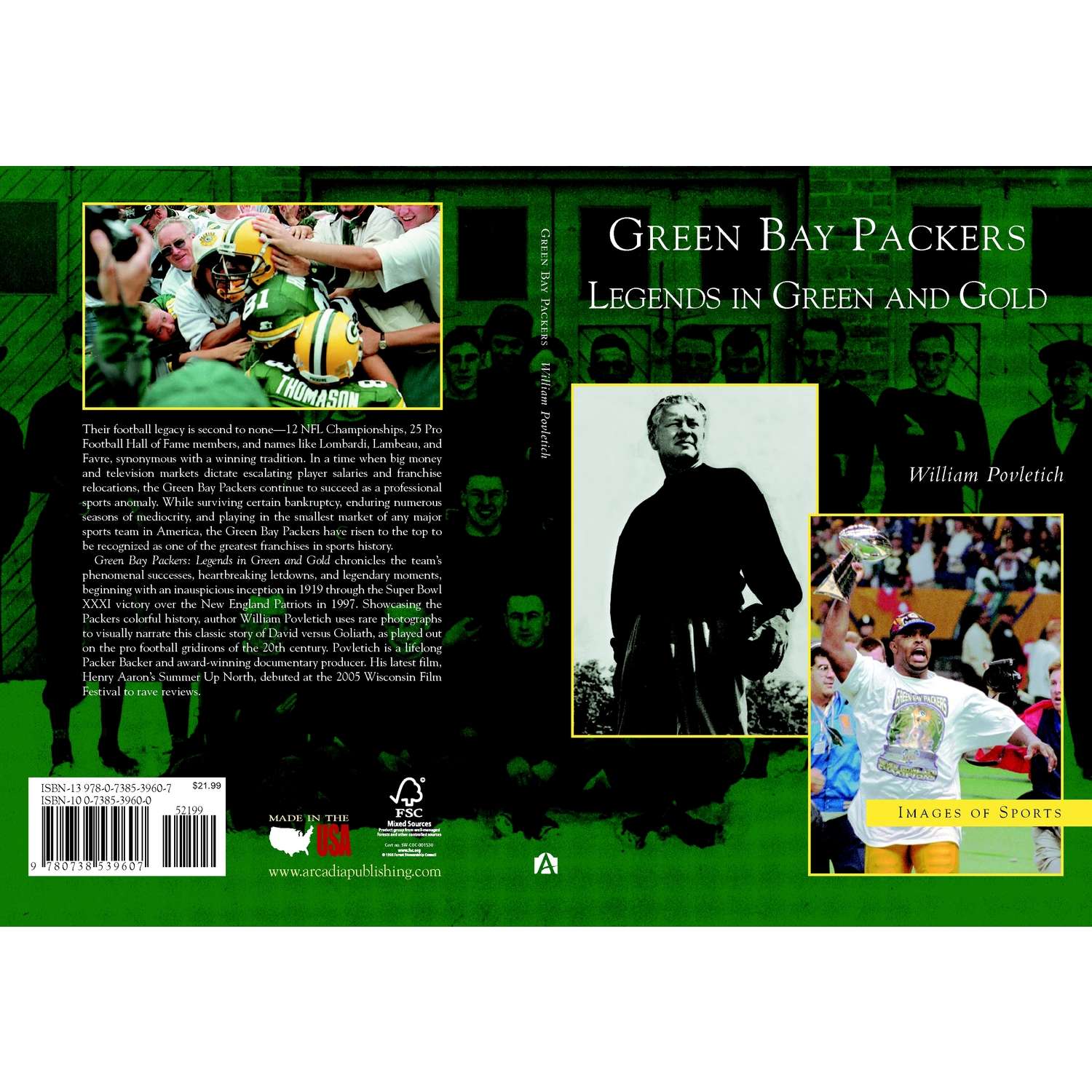 Green Bay Packers: Legends in Green and Gold [Book]