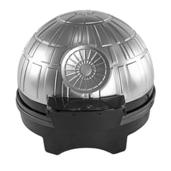 Uncanny Brands Star Wars Halo Death Star 1 waffle Gray Plastic Waffle Maker