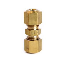 ATC 3/16 in. Compression 3/16 in. D Compression Yellow Brass Union