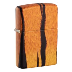 Zippo Brown Tiger Print Lighter 1 pk