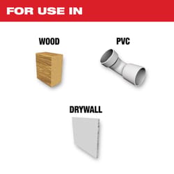 Milwaukee Universal Fit Open-Lok High Carbon Steel Multi-Tool Oscillating Wood Blade 3 pk