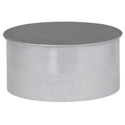 Imperial 4 in. D Galvanized steel Stove Pipe Top Take-Off