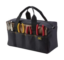 CLC Polyester Tool Tote Black/Tan 1 pc