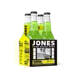 Jones Soda Green Apple Cane Sugar Soda 12 oz 1 pk
