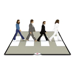 Lovepop The Beatles Abbey Road 3D Card Paper 1 pk