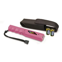 ZAP Pink Plastic Stun Gun w/Flashlight