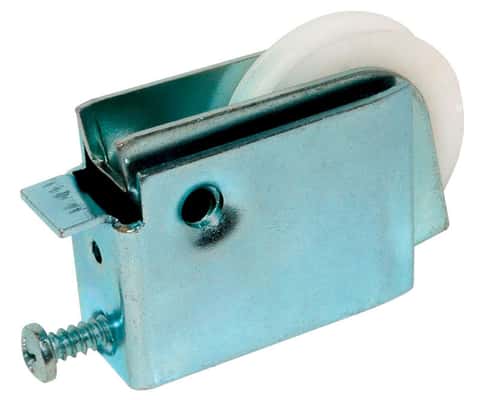 Barton Kramer 1-1/2 in. D X 1/3 in. L Stamped Steel Patio Door Roller Assembly 1 pk Barton Kramer 1-1/2 in. D X 1/3 in. L Stamped Steel Patio Door Roller Assembly 1 pk