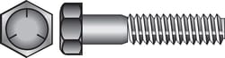 HILLMAN 3/8 in. D X 3 in. L Heat Treated Zinc Steel Hex Head Cap Screw 50 pk