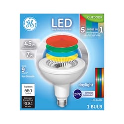 GE PAR38 E26 (Medium) LED Floodlight Bulb Daylight 45 Watt Equivalence 1 pk