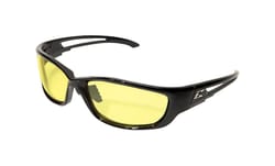 Edge Eyewear Kazbek Safety Glasses Yellow Lens Black Frame 1 pk