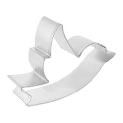 R&M International Corp International Corp 4 in. L Bird Cookie Cutter Silver 1 pc
