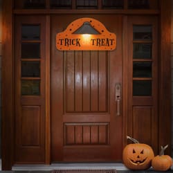 Dyno Halloween 13 in. Trick or Treat Wall Decor