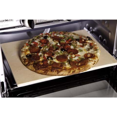 Deco Chef 13-inch Electric Pizza Oven 2-in-1 Pizza Stone and Grill - Black