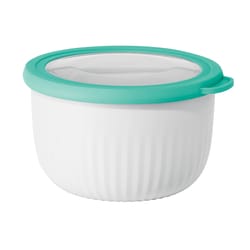 OGGI 1.4 qt White Food Storage Container 1 pk