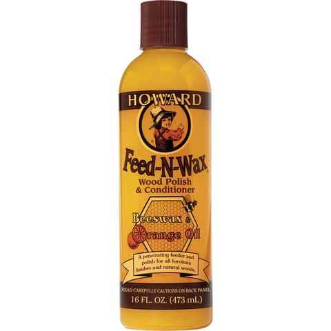 Howard Feed-N-Wax Orange Scent Wood Protector 16 oz Gel - Ace Hardware