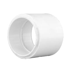 Charlotte Pipe 4 in. Hub X 3 in. D Hub PVC Coupling 1 pk