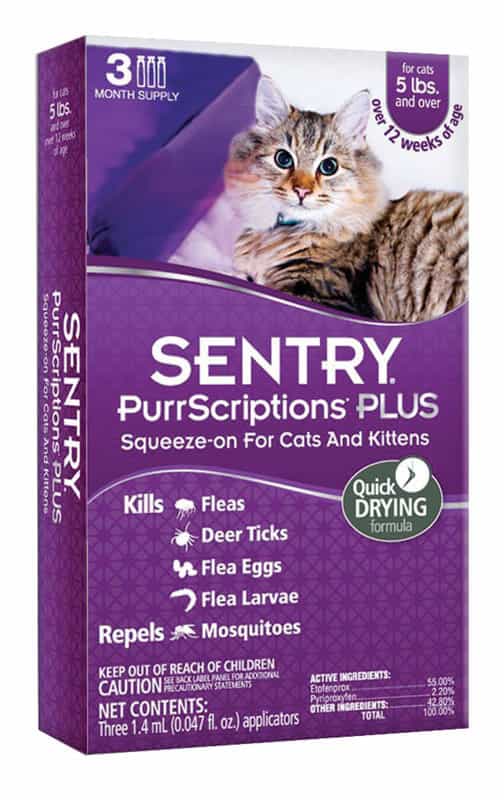Sentry Prescriptions Plus Liquid Cat Flea Treatment Adulticide 0.047 oz. Ace Hardware