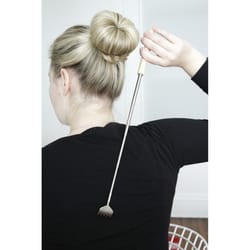 KIKKERLAND Brown/Silver Back Scratcher 1 pk