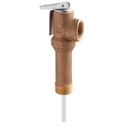 Watts LLL100XL 3/4 in. MNPT Bronze Temperature and Pressure Relief Valve 1 pc