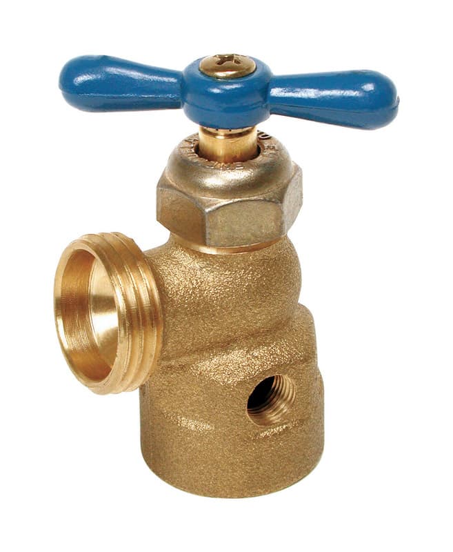 UPC 026529925709 product image for Dial 3/4 in. H x 1/8 in. W Brass Blue Brass Sillcock | upcitemdb.com