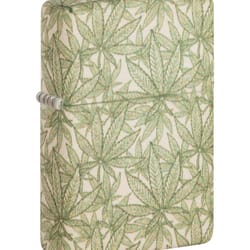 Zippo Green Cannabis Lighter 1 pk