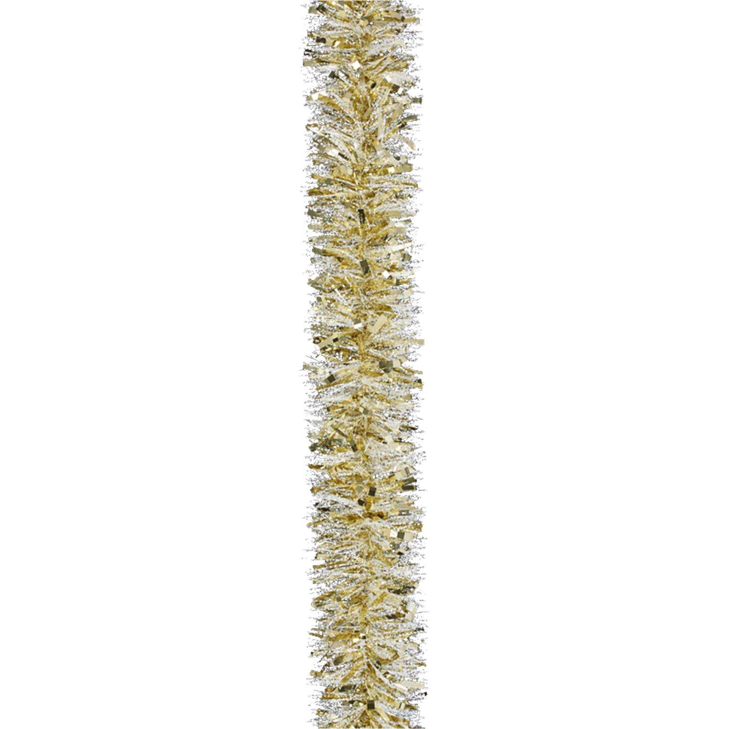 Holiday Trims 4 in. D X 18 ft. L Snowy Deluxe Tinsel Ace Hardware