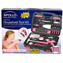 Apollo Tools Household Tool Kit 135 pc