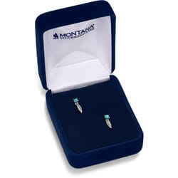 Montana Silversmiths Women's Take Flight Silver/Turquoise Earrings
