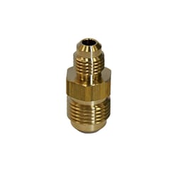 ATC 3/8 in. Flare X 1/4 in. D Flare Yellow Brass Reducing Union