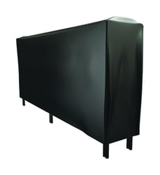 Panacea Black Matte Vinyl Log Rack Cover