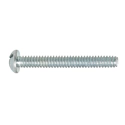 HILLMAN No. 10-24 X 1-1/2 in. L Combination Round Head Zinc-Plated Steel Machine Screws 100 pk