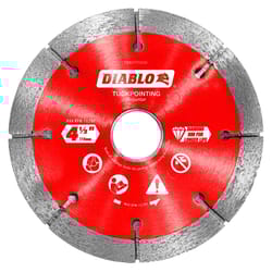 Diablo 4-1/2 in. D X 7/8 in. Diamond Tuck Point Masonry Cut-Off Wheel 1 pk