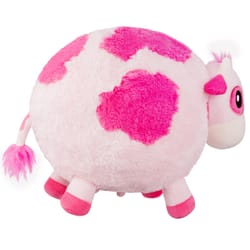 Squishable Strawberry Cow Plush Toy Pink