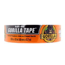 Gorilla 1.88 in. W X 50 yd L Black Duct Tape