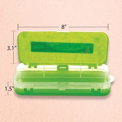Bazic Products Brights Edition 1.46 in. H X 8 in. W X 3.54 in. D Organizer Box Assorted