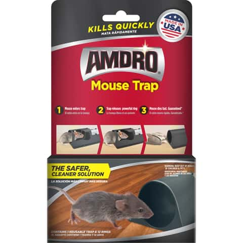 Rolling Log Mouse Trap- Catching or Killing Spinner Roller Tool for Mice &  Rats