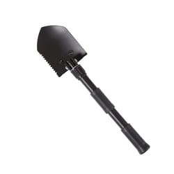 Stansport Black Shovel 3.75 in. W X 12 in. L 1 pk