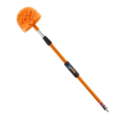 HY-C SpinAway 7 in. W Aluminum Handle Cleaning Brush