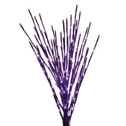 Celebrations Halloween Purple 32 in. LED Prelit Burst Halloween Decor