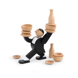 Kikkerland Don't Tip the Waiter Stacking Game