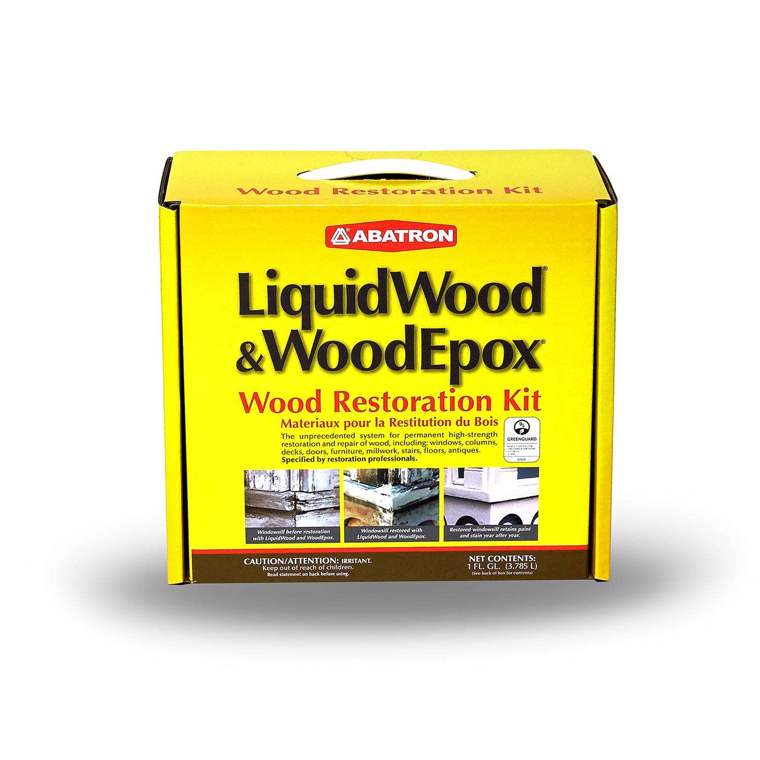 Abatron LiquidWood and WoodEpox Beige Wood Restoration Kit 4 qt - Ace  Hardware