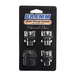 Dramm Aluminum Threaded Quick Connector Hose Set