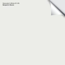 Benjamin Moore Decorator's White Peel & Stick Color Sample OC-149