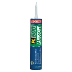 Loctite  PL 500 Landscape Block  Synthetic Rubber  Construction Adhesive  28 oz. 