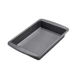 Doughmakers 9 Square Aluminum Cake Pan, Textured, Commercial Grade Bakeware